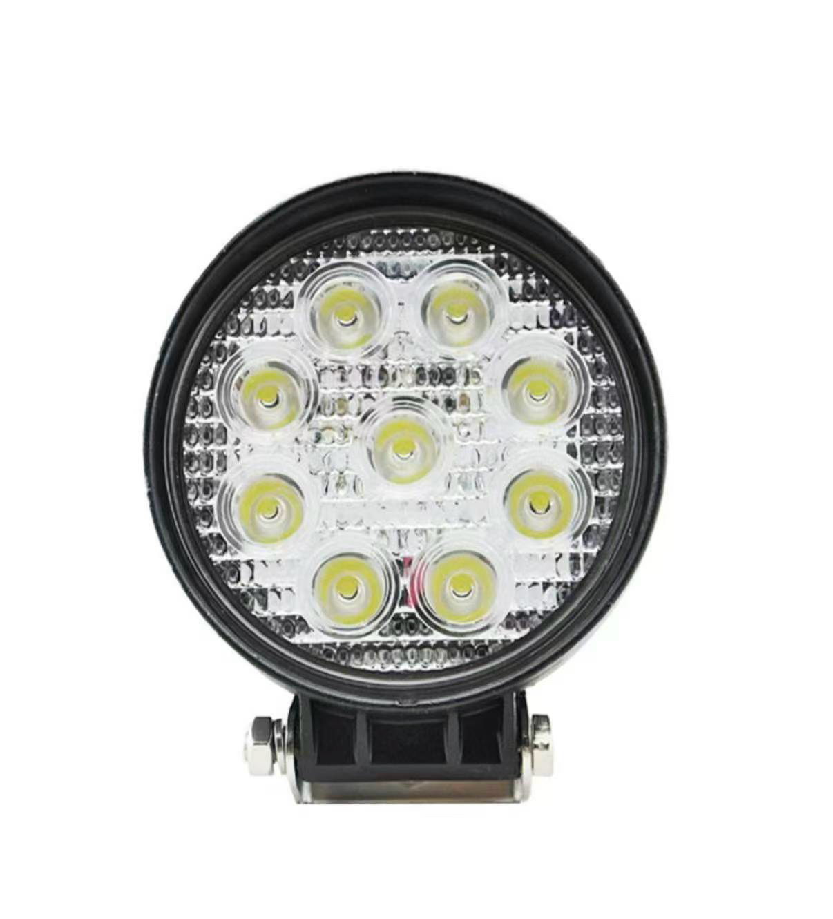 9‑LED Round Work Light